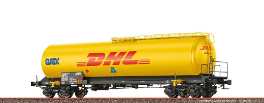 Brawa 67260 - N Neubaukesselwagen 4-achsig Uia &quot;DHL&reg;&quot; GATX Ep. VI