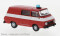 30812 - Brekina, Skoda 1203 Halbbus, rot, 1969, Feuerwehr, 1:87