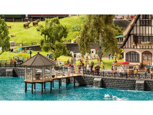 Noch 14264 - H0 Event-Pavillon &ldquo;Fischersteg&rdquo;