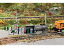 Auhagen 11469 - H0 Kleinlok-Tankstelle
