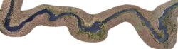 Auhagen 76965 -  Flusslauf mit Wasserfl&auml;che