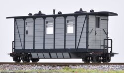 Minitrains 5149 - H0e Personenwagen mit Stauraum grau