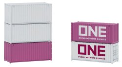 Faller 182052 - H0 20 Container ONE, 5er-Set