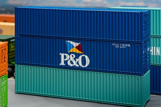 Faller 182104 - H0 40 Container P&amp;O