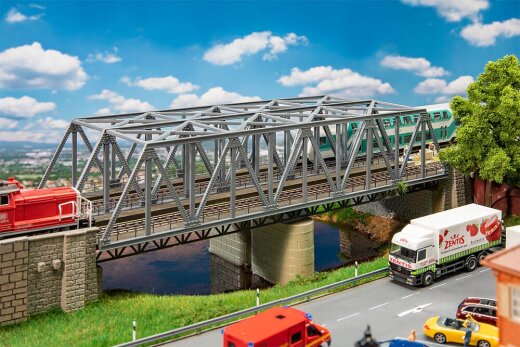 Faller 120497 - H0 Stahlbr&uuml;cke, 2-gleisig