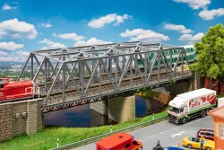 Faller 120497 - H0 Stahlbr&uuml;cke, 2-gleisig