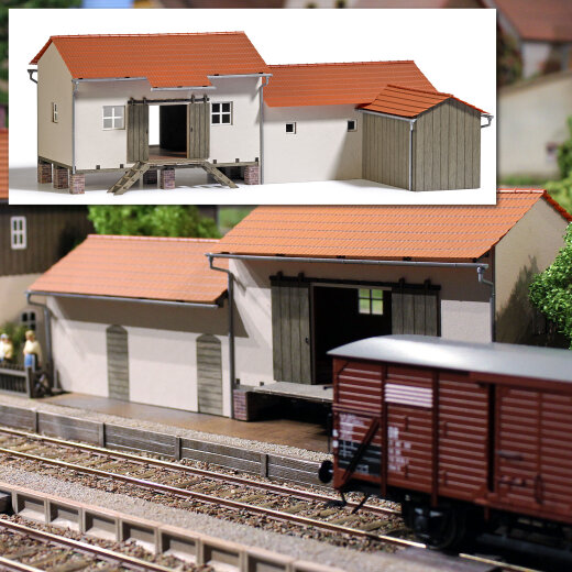 Busch 10051 - G&uuml;tterschuppen Rothenstadt