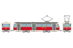 Faller 977814 - Tram-system, Dresdner Stra&szlig;enbahn, Typ Tatra T4-B4