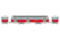 Faller 977814 - Tram-system, Dresdner Stra&szlig;enbahn, Typ Tatra T4-B4