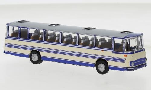Brekina 59939 - Brekina, Fleischer S5, blau/hellbeige, 1973, 1:87