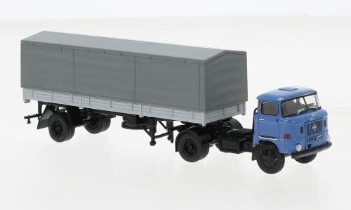 71206 - Brekina, IFA W 50 PP-SZ, blau/schwarz, 1965, 1:87