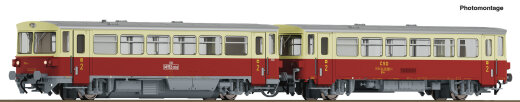 Roco 7790001 -TT Sound-Dieseltriebwagen M 152 0059 mit Beiwagen, CSD IV
