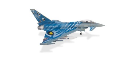 Herpa 580786 - Luftwaffe Eurofighter - TaktLwG 74 &quot;Bavarian Tigers&quot; - 60th Anniversary - 31+01