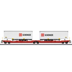 M&auml;rklin 47470 - Doppel-Taschenwagen Sdggmrss 738