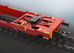 M&auml;rklin 47470 - H0 Doppel-Taschenwagen Sdggmrss 738