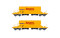 Rivarossi HR6546 - H0 NACCO, 2-tlg. Set 4-achs. Schwenkdachwagen Taoos, in gelber Farbgebung, &bdquo;Josera&ldquo;, Ep. VI