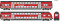 Roco 6200066 - 2-tlg. Set: Doppelstockwagen, DB AG DCC
