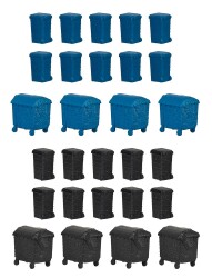 Faller 272919 - N M&uuml;lltonnen-Set