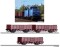 Tillig 01091 - TT G&uuml;terzugset der Eisenbahn-Bau- und Betriebsgesellschaft Pressnitztalbahn mbH (PRESS) Ep.VI
