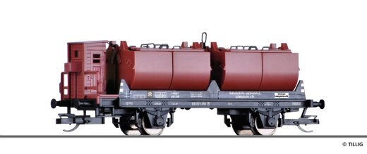Tillig 14706 - TT Kalkk&uuml;belwagen der DB Ep.3