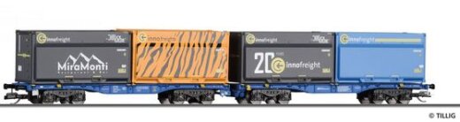 Tillig 15080 - TT Doppeltragwagen InnoWaggon Ep.VI