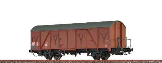 Brawa 50909 - H0 Gedeckter G&uuml;terwagen Gos[1404] DR Ep. IV