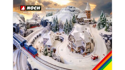 Noch 15997 - H0 Figuren-Adventskalender (werksseitig ausverkauft)
