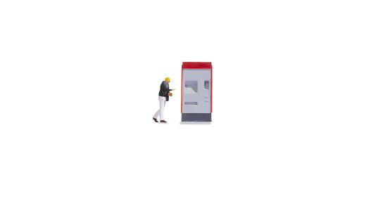 Noch 16529 - H0 Tiny-Scenes &bdquo;Auf dem Bahnsteig&rdquo;