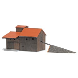 Busch 1541 - H0      Torfwerk mit Rampe