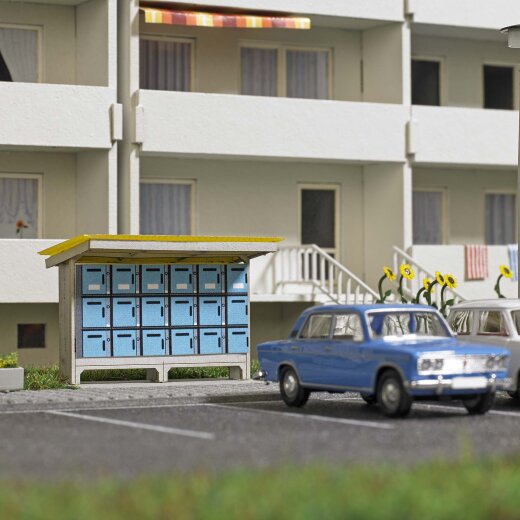 Busch 1845 - H0      Paketzustellanlage