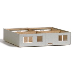 Busch 1927 - H0      Plattenbau WBS 70 Aufstockung