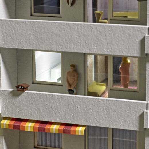 Busch 1992 - H0      Einrichtung &raquo;In flagranti&laquo;