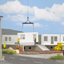 Busch 8890 -   TT    Plattenbau WBS 70 im Bau