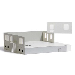 Busch 8890 -   TT    Plattenbau WBS 70 im Bau