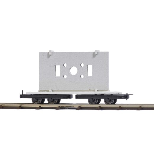 Busch 12249 - H0      Drehgestellwagen mit Betonelement
