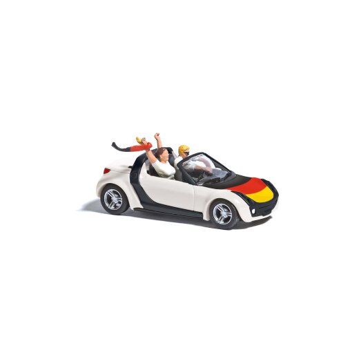 Busch 49308 - Smart Roadster ?Fu?ballfieber 2024?