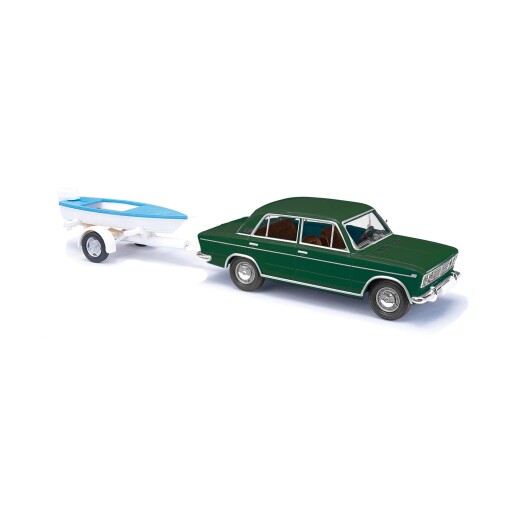 Busch 50516 - H0      Lada 1500 mit Bootsanh&auml;nger