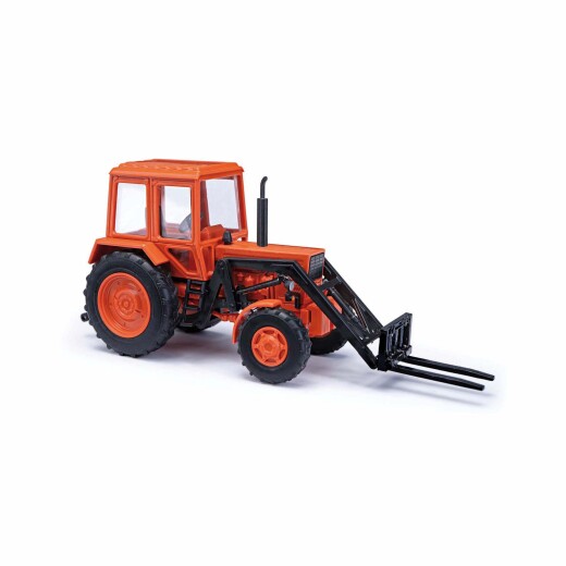 Busch 51308 - H0      Belarus MTS82, Frontlader u. Gabelzinken