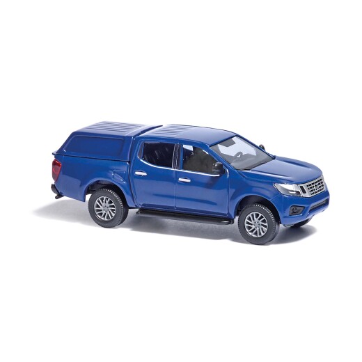Busch 53705 - H0      Nissan Navara mit Hardtop, Blau