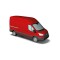 Busch 54500 - H0      Ford Transit 2014 Kasten, Rot