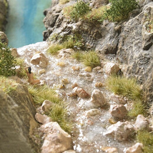 Busch 7580 - H0 N TT Z 1/G 0 Modellierwasser transparent