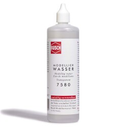 Busch 7580 - H0 N TT Z 1/G 0 Modellierwasser transparent