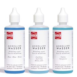 Busch 7581 - Modellierwasser Farb-Set