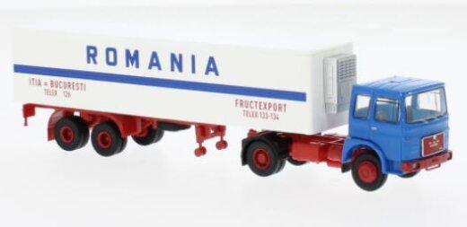 78157 - Brekina, MAN F7 Koffer-SZ, 1970, Romania, 1:87