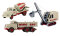 Brekina PMS 246559 - H0 Set WiMo-Bau 3 Krupp Ardelt L&ouml;ffelbagger, MAN Hochbordkipper und MB L 3500 Betonmischer