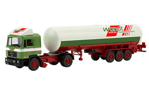 Brekina PMS 250657 - H0 Set Edition Gerhardt Wandt Nr. 5 MAN F90 Tanksattelzug