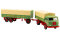 Brekina PMS 253053 - H0 Set Edition Gerhardt Wandt Nr. 6 Henschel HS 145 T Pritschenh&auml;ngerzug Wandt