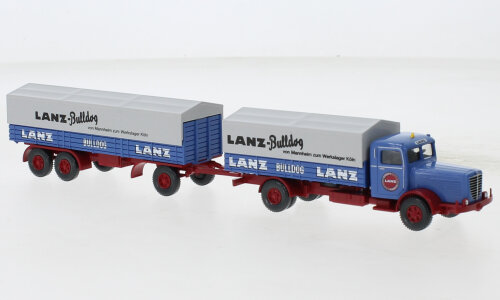 Brekina PMS 261867 - H0 B&uuml;ssing 8000 H&auml;ngerzug, Serie 800 Lanz