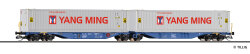 Tillig 18075 - TT Containertragwagen Sggmrss der ITL,...