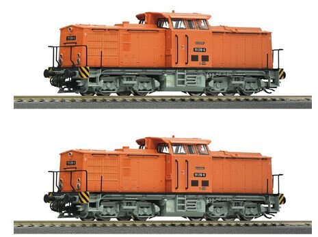 Roco 7380011 - TT 2er Set Diesellok BR 111 DR Ep. IV